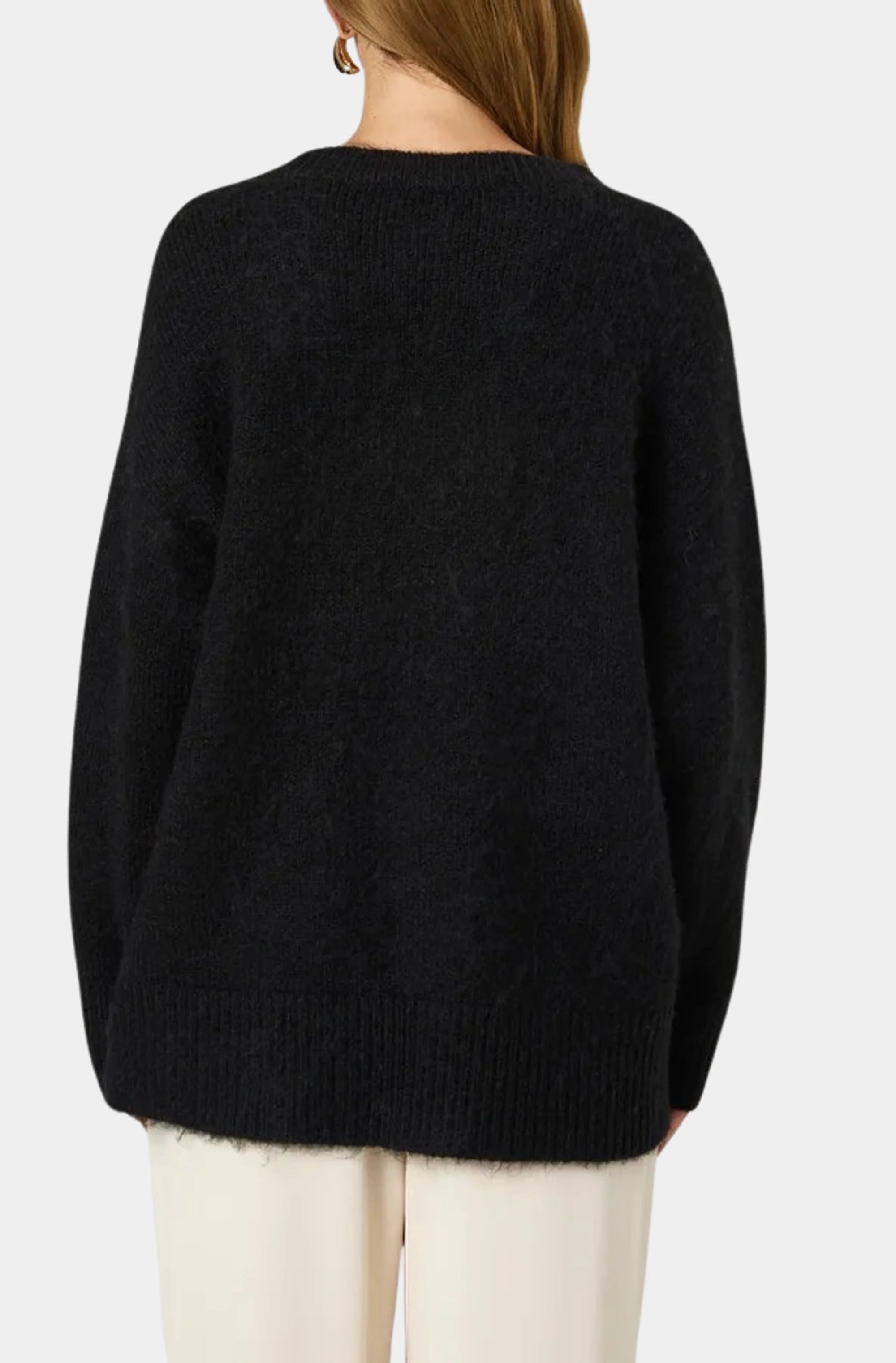 Vhari Collar Long Sleeve Sweater