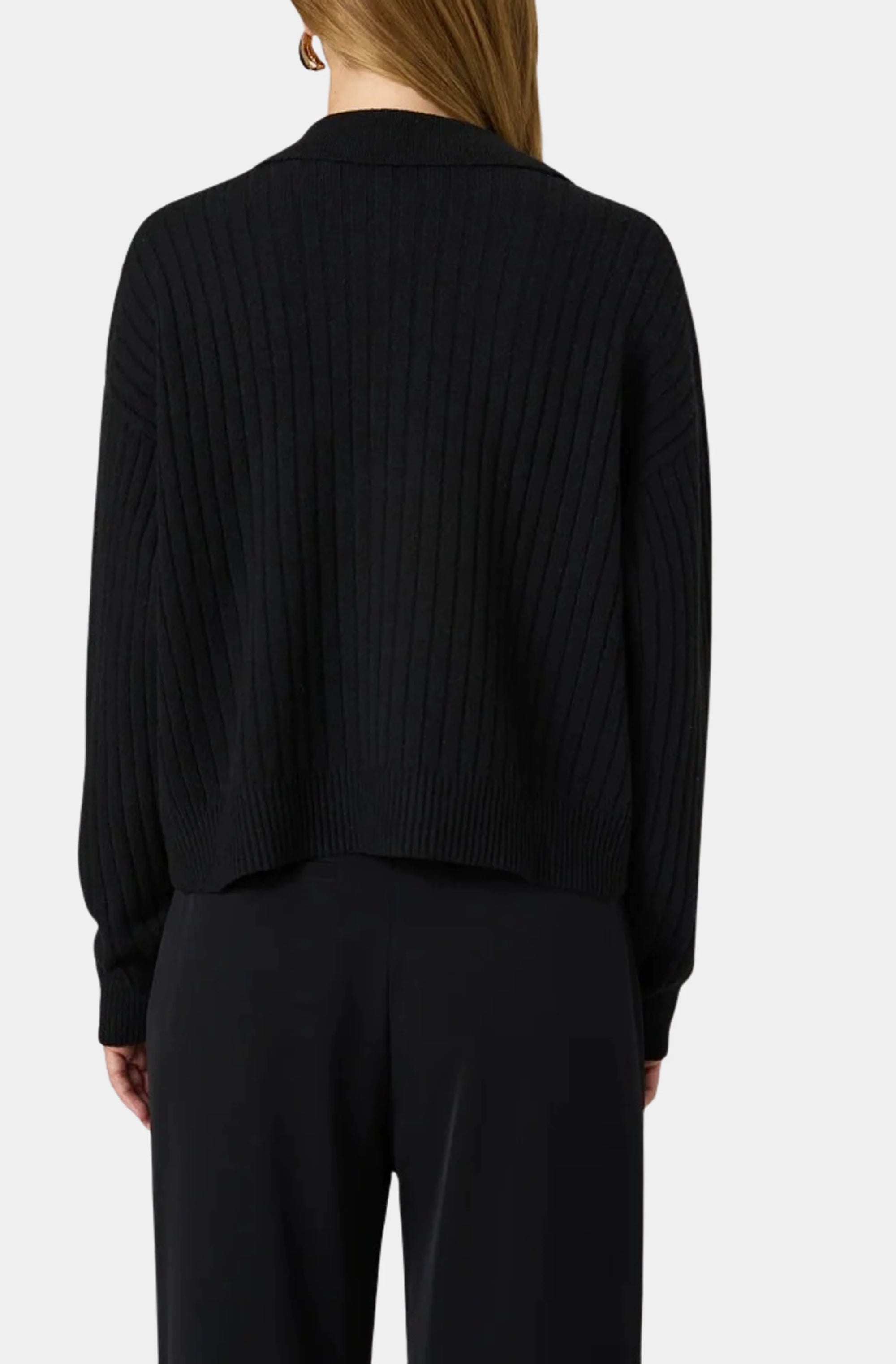 Vhari Collar Long Sleeve Sweater