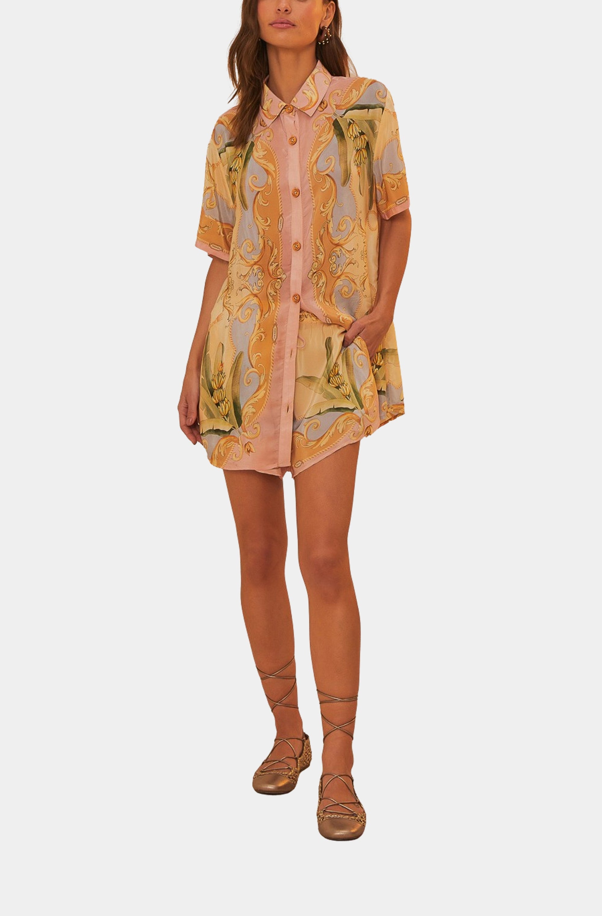 Banana Royalty Kalendoscope Multicolor Shirt