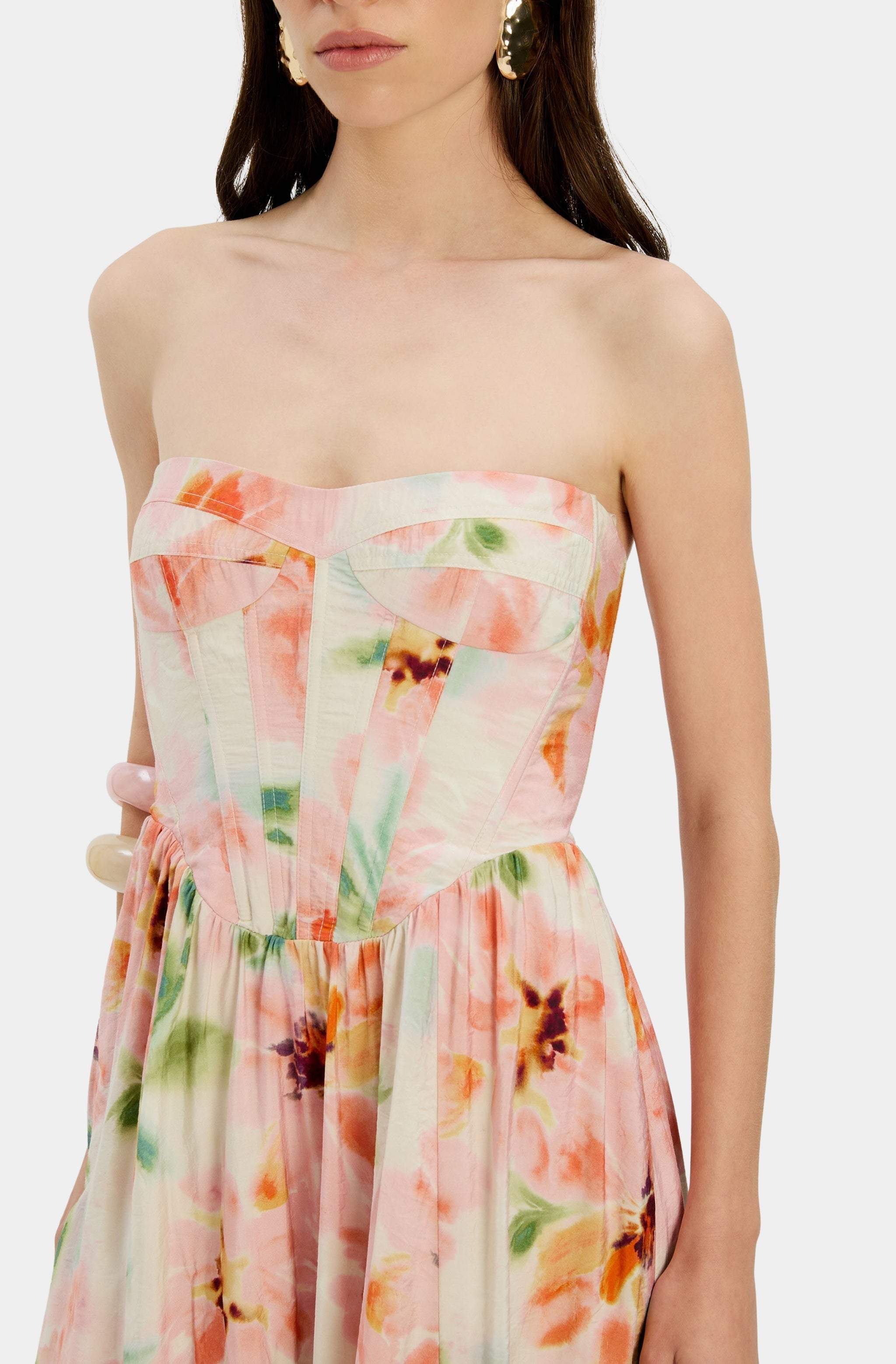 Lola Corset Midi Dress