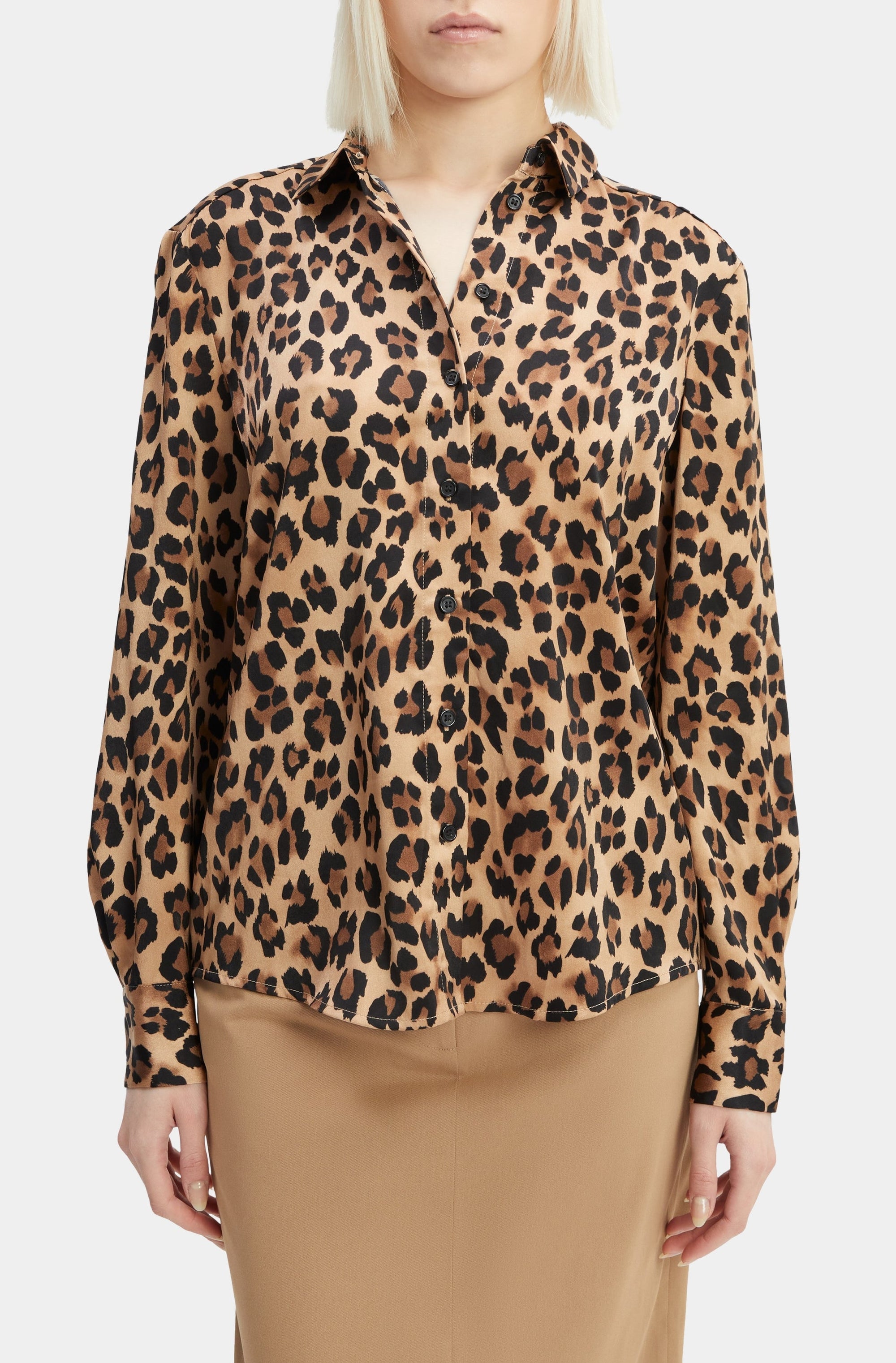 Classic Collar Printed Shirt