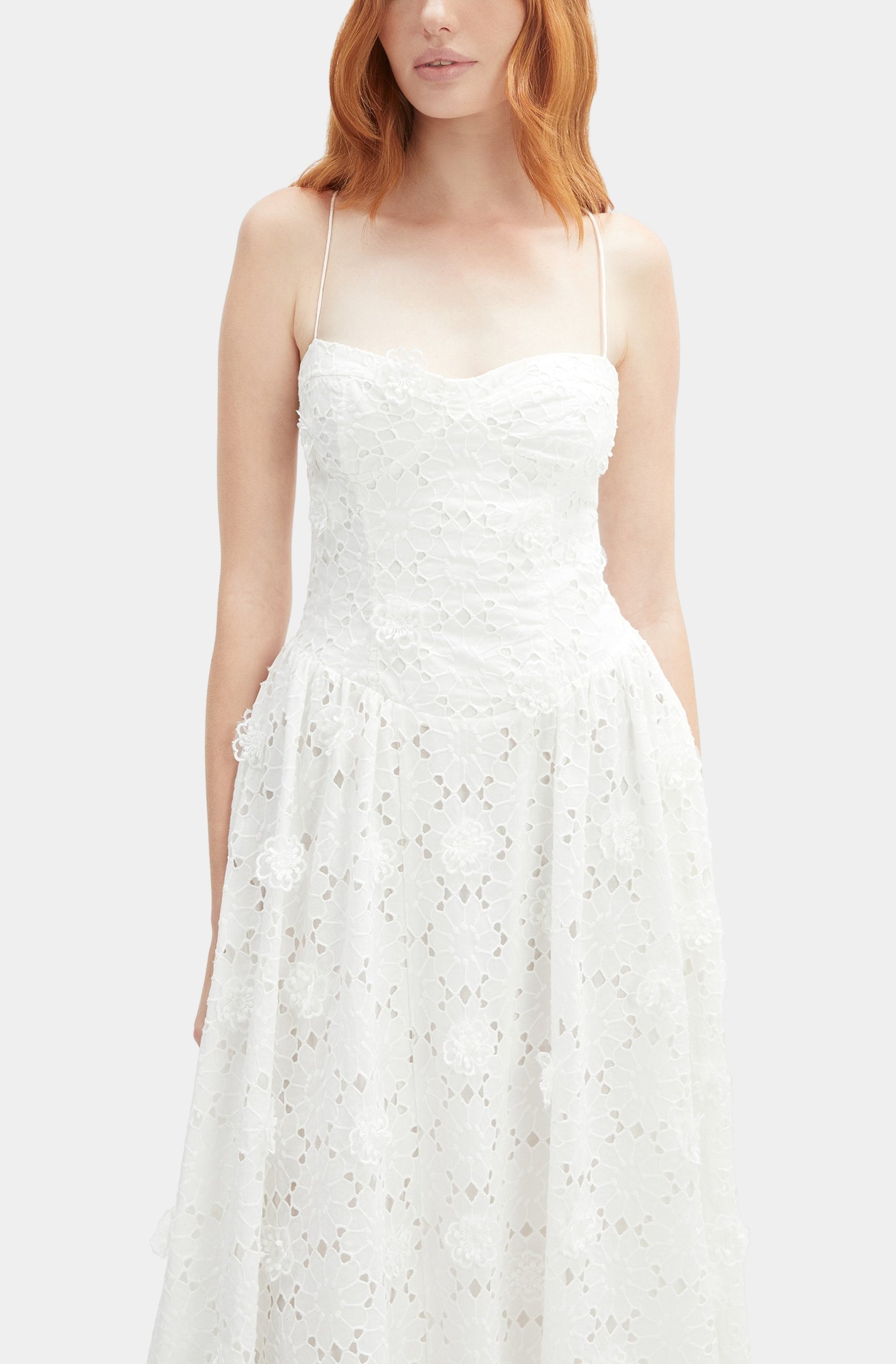 Estie Broderie Maxi Dress