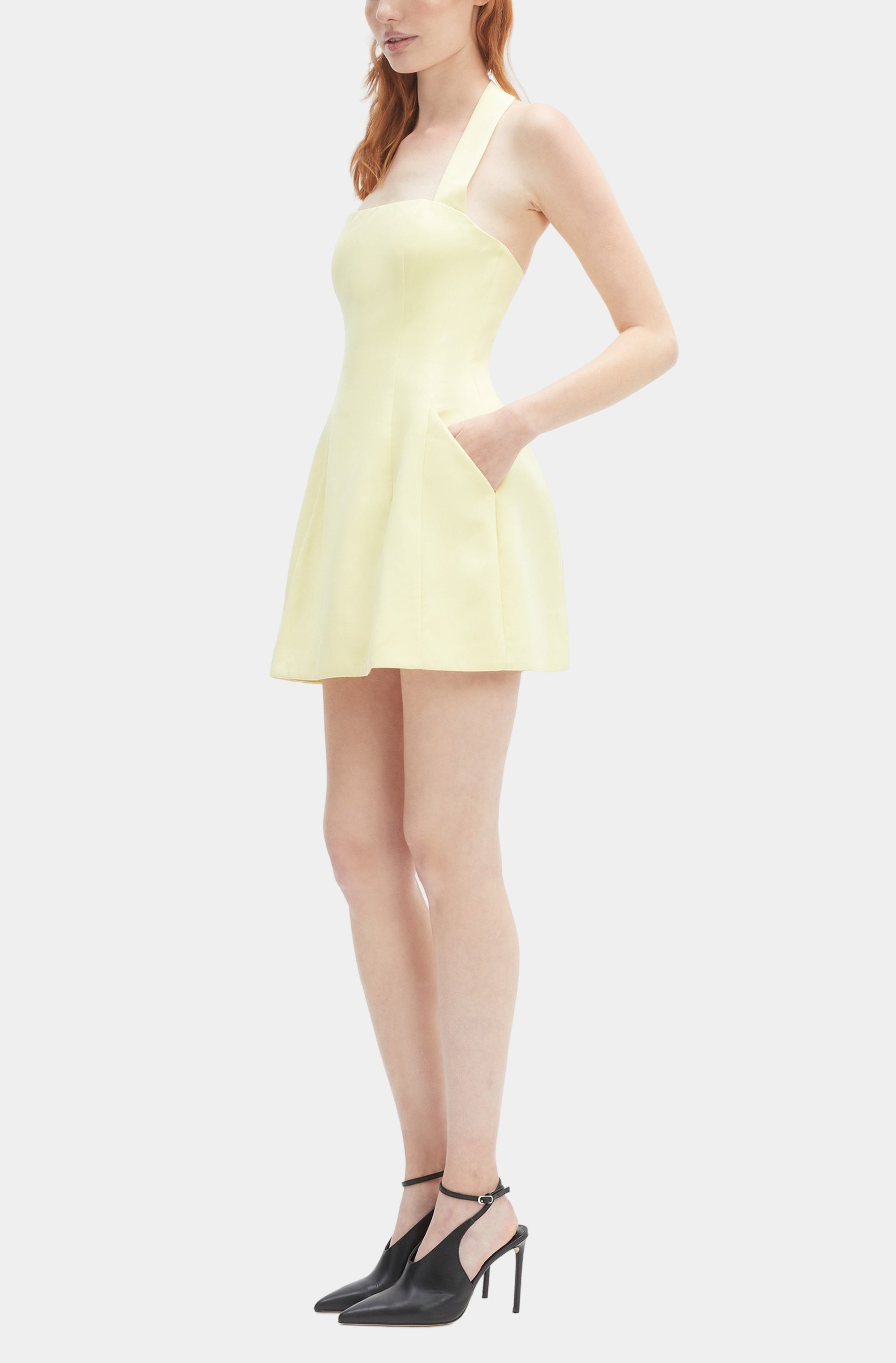 Nevelle Hourglass Halter Dress