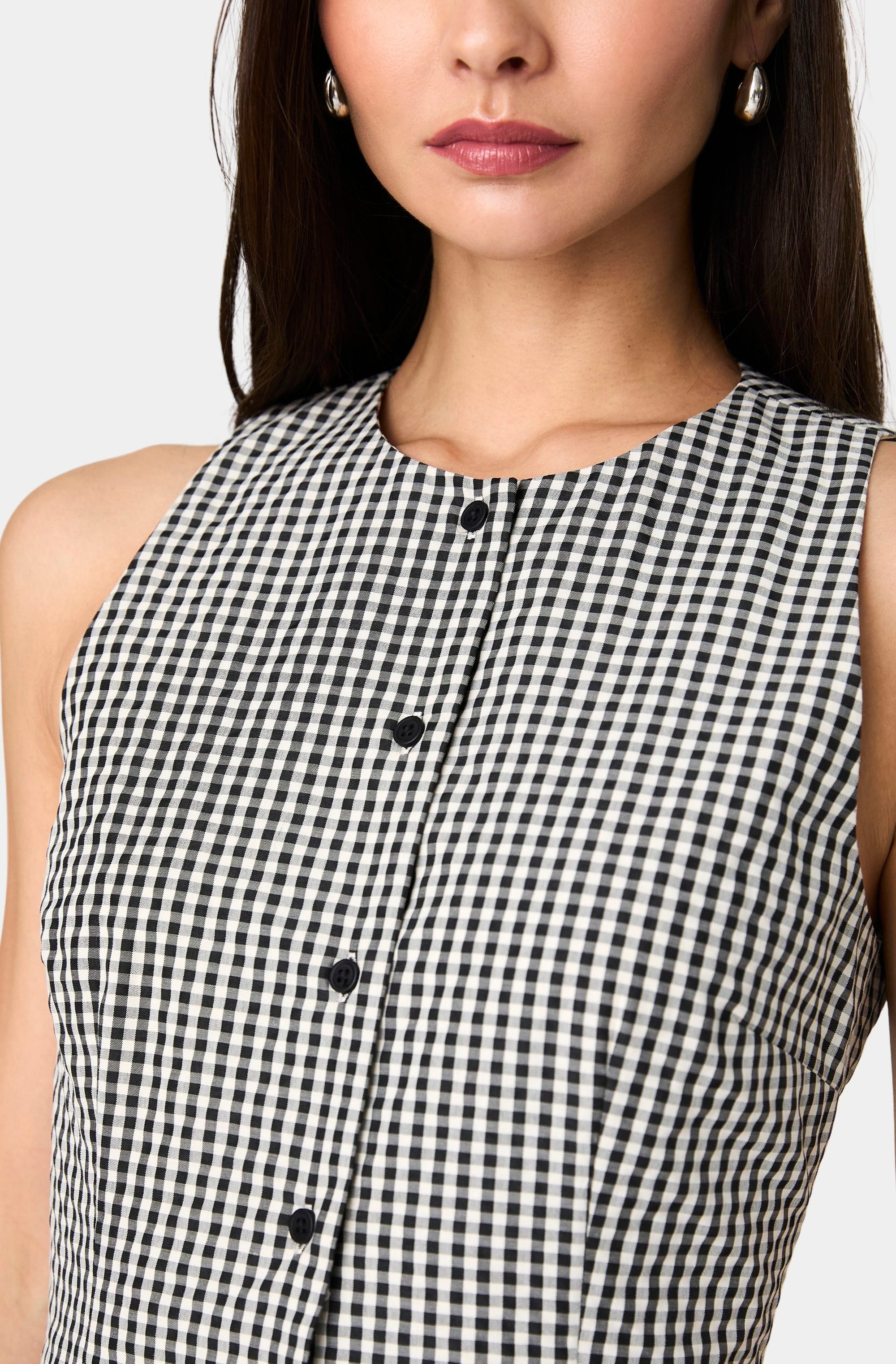 Gingham Mini Dress
