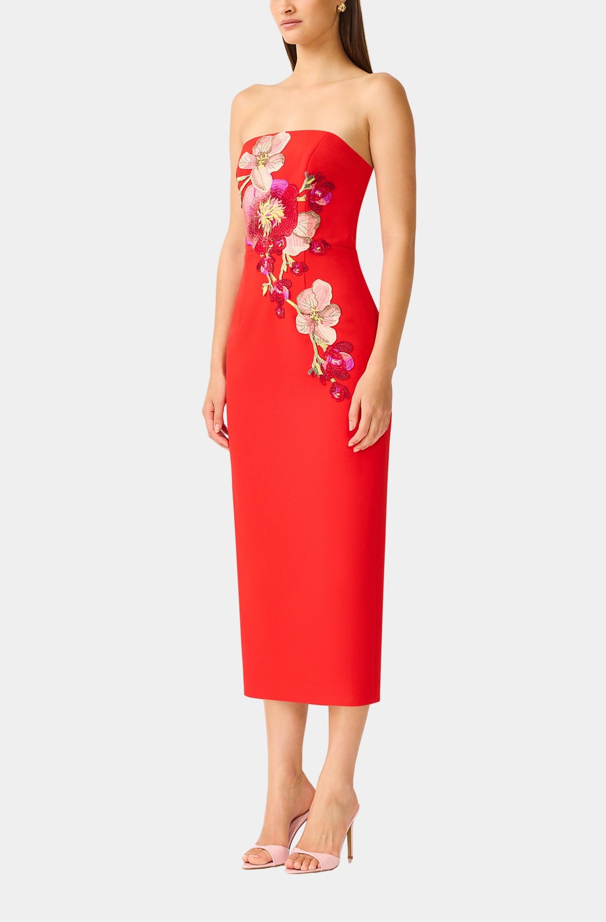 Fleurisca Column Midi Dress