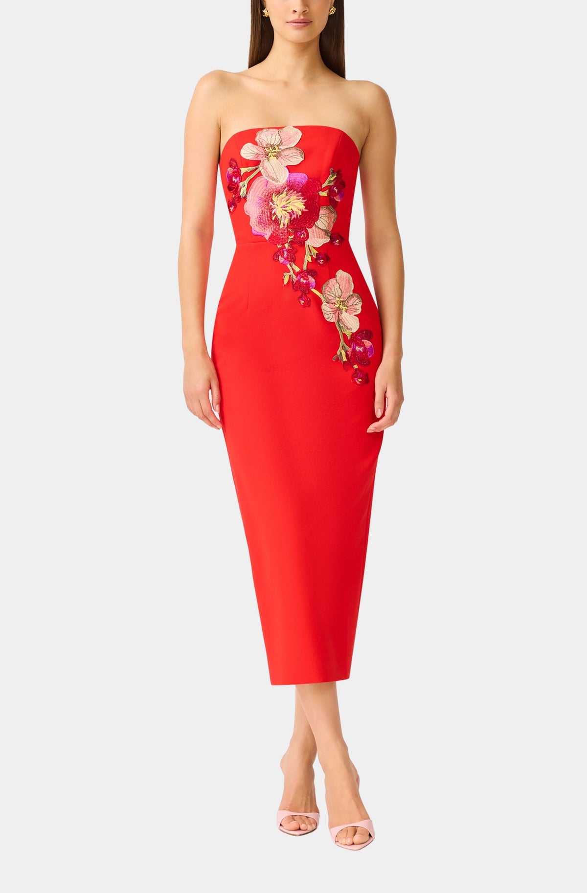 Fleurisca Column Midi Dress