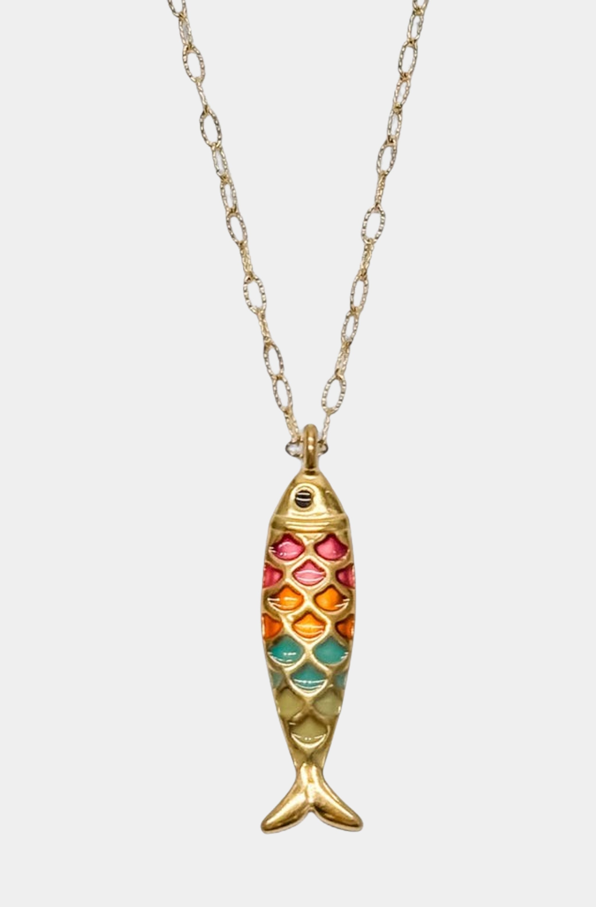 Spring Fish Necklace