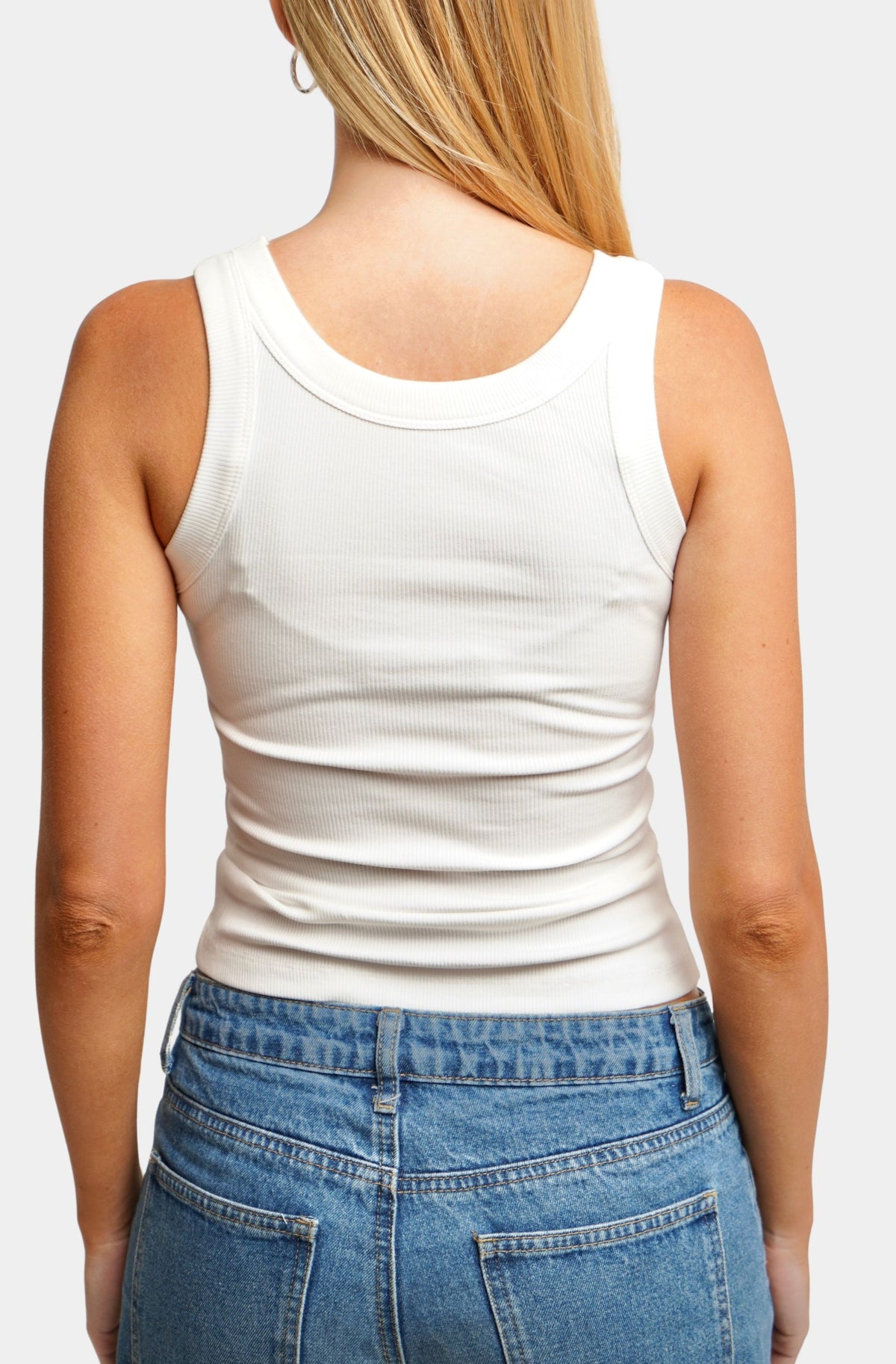 Beaded Tank - Elephant