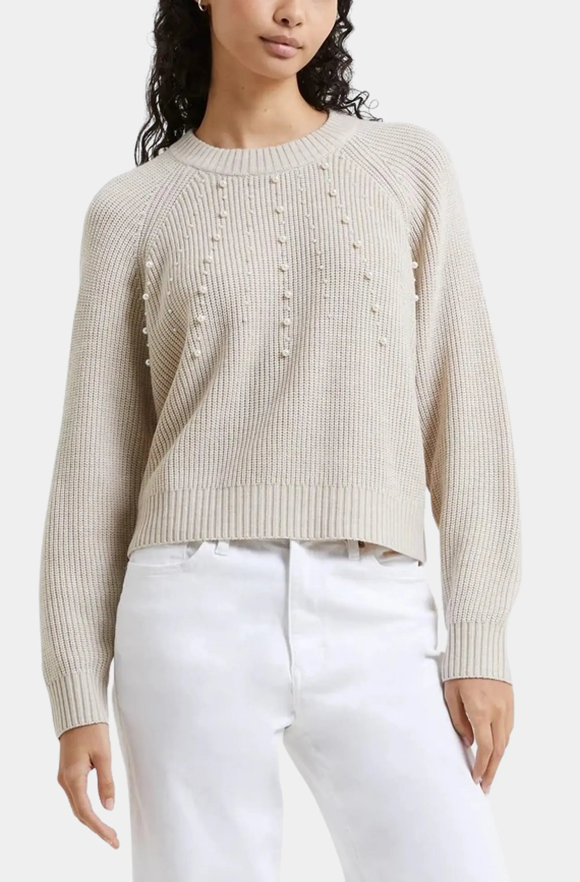Jolee Pearl Long Sleeve Crew