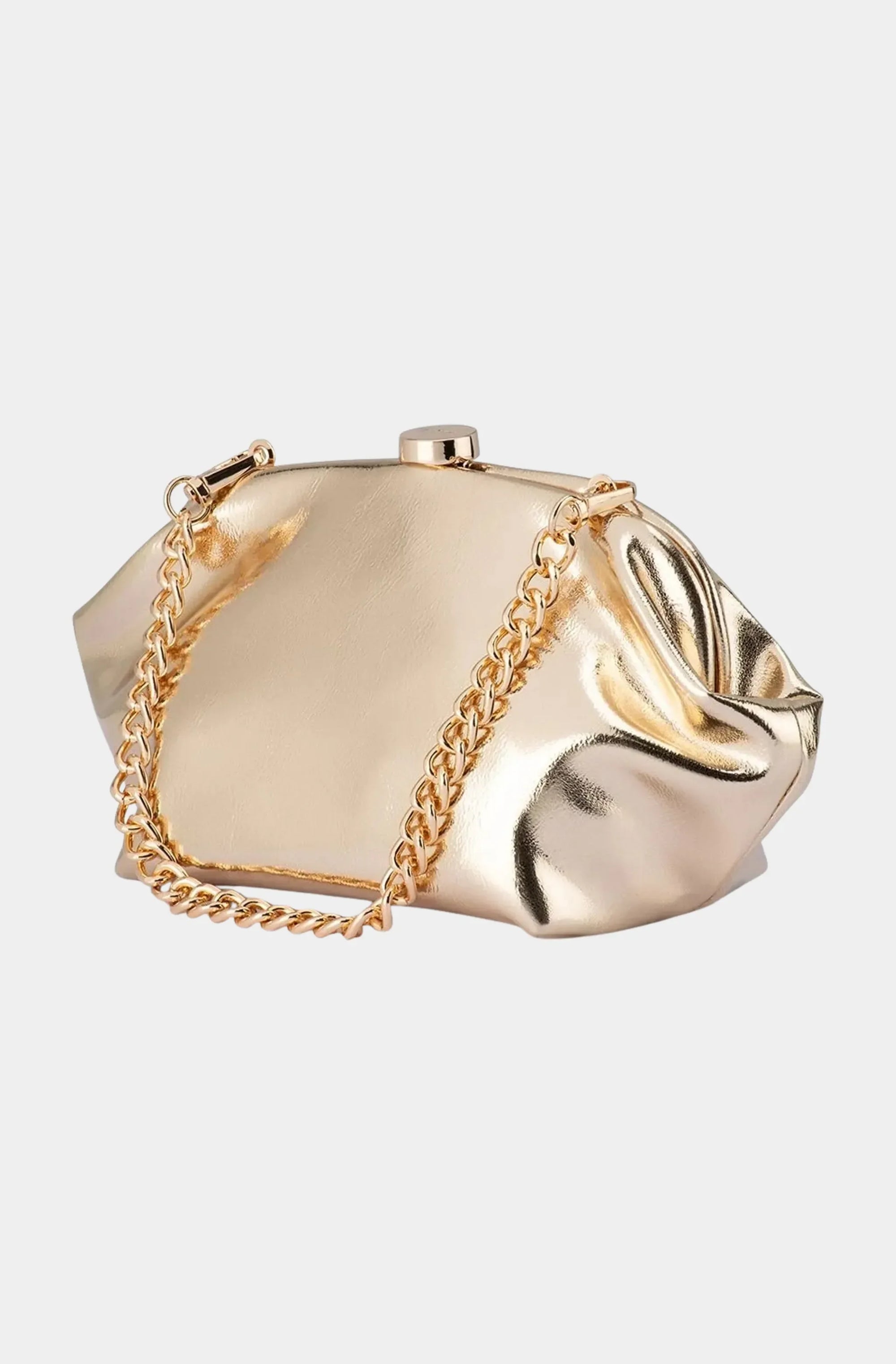 Tally Metallic Clutch