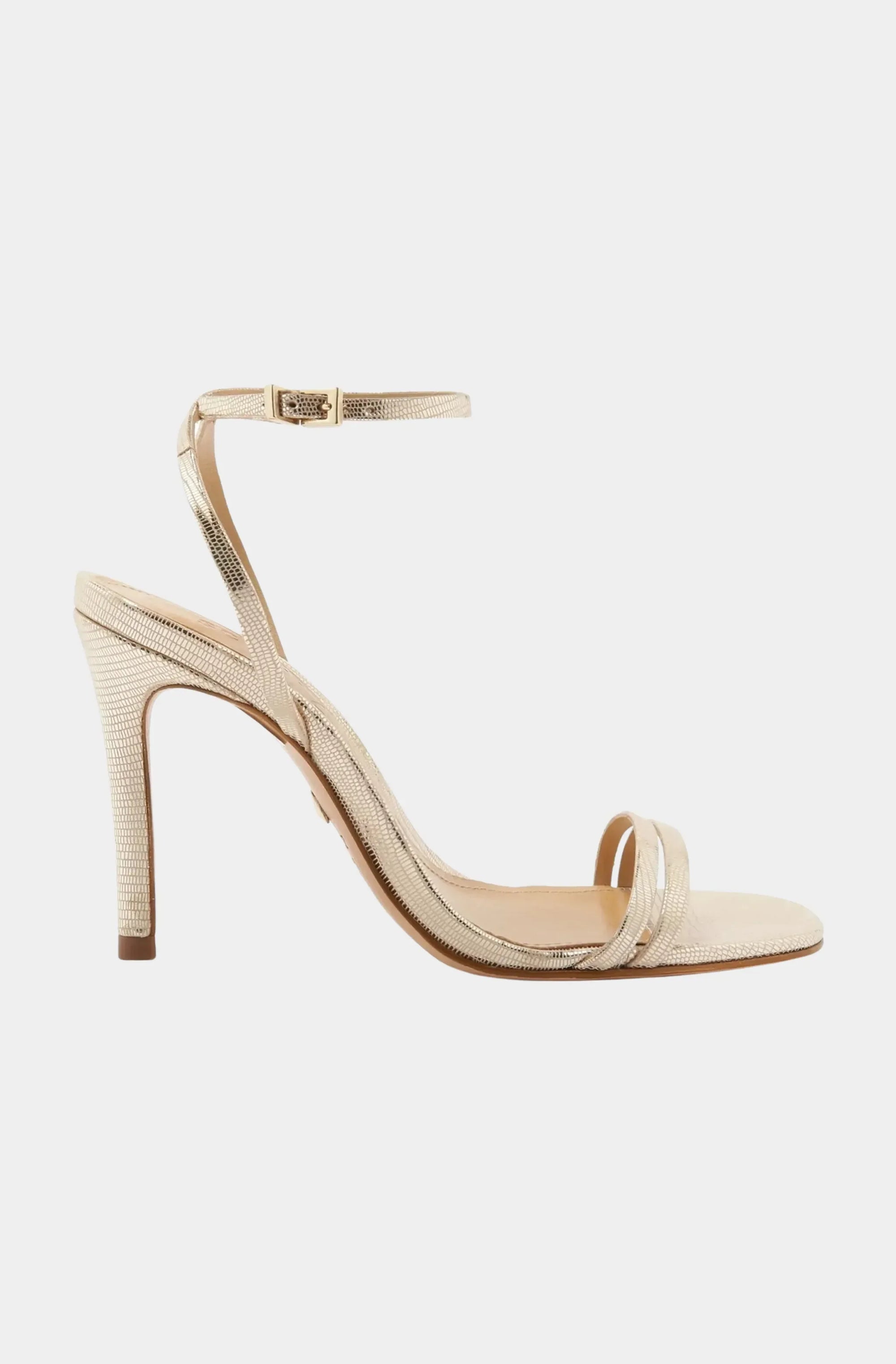 Altina Embossed-Leather Sandal