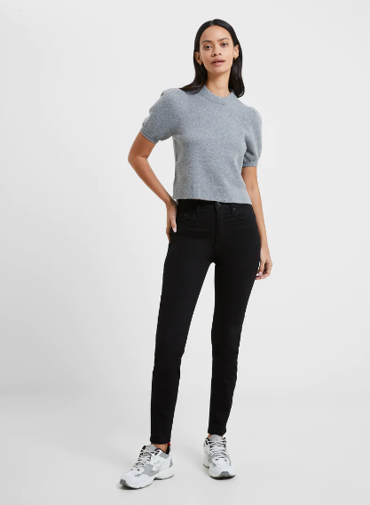 Vhari Ribbed Short Sleeve Sweater