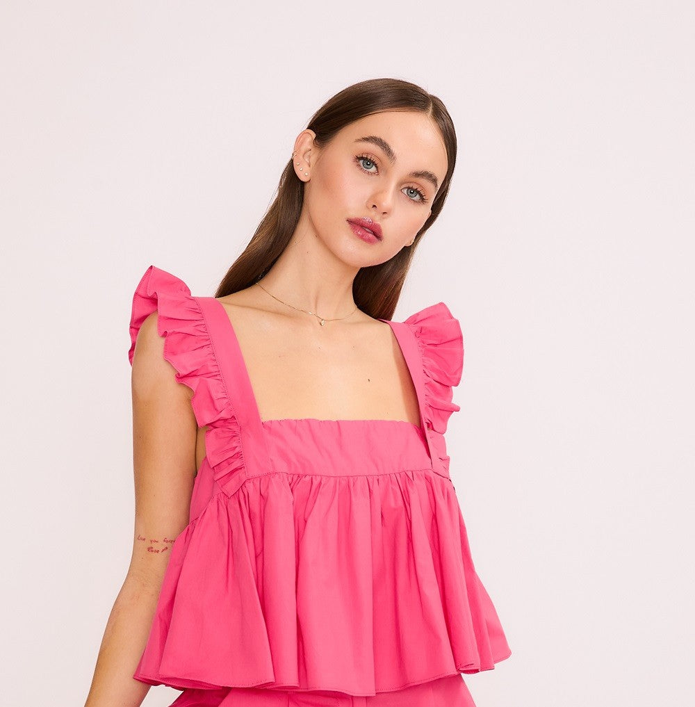 Claudia Ruffle Top