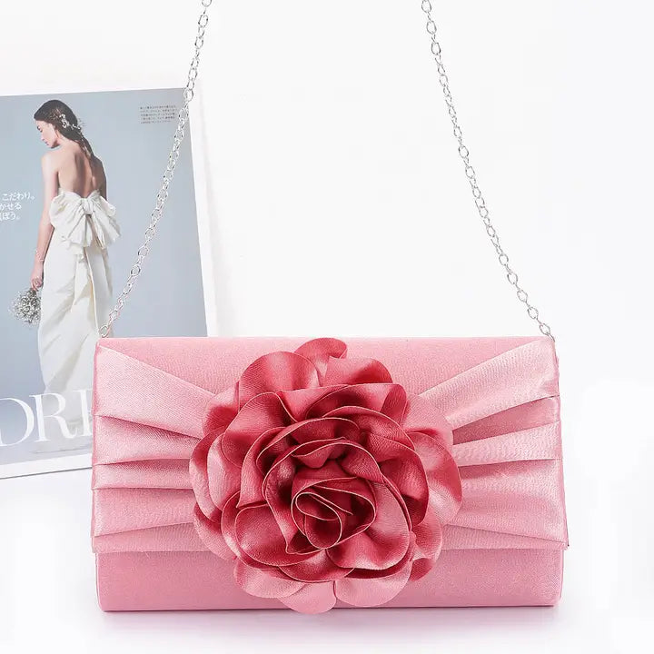 Spring Flower Clutch Pink