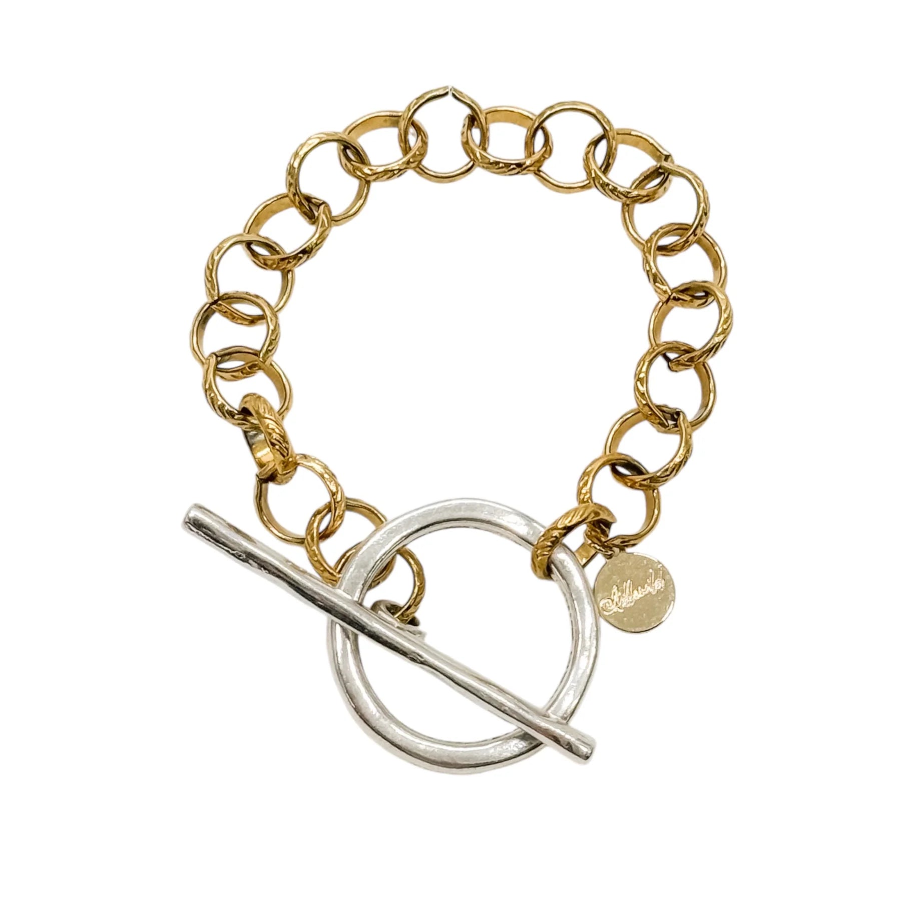 Metro Modern Mixed Metal Bracelet