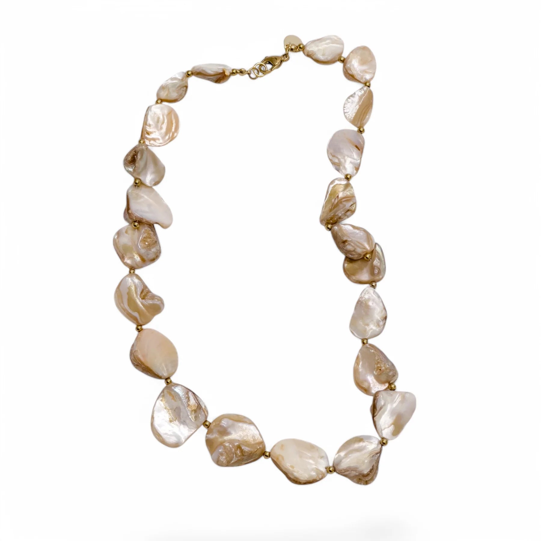 Nantucket Chunky Shell Pearl Necklace
