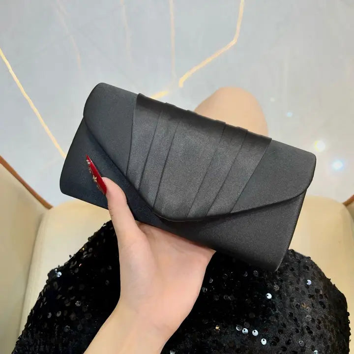 Ruffled Clutch