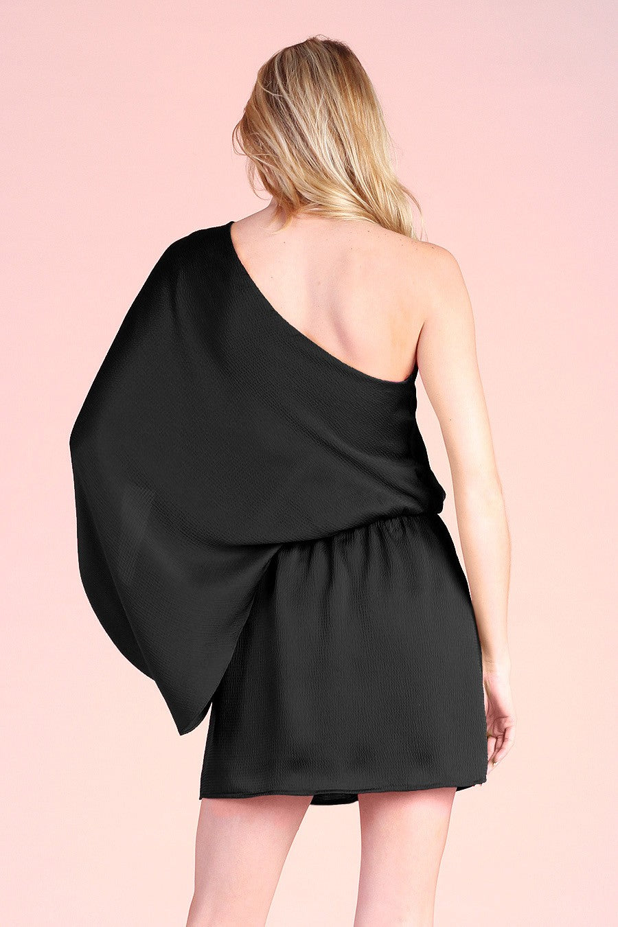 Slouchy One Shoulder Dress